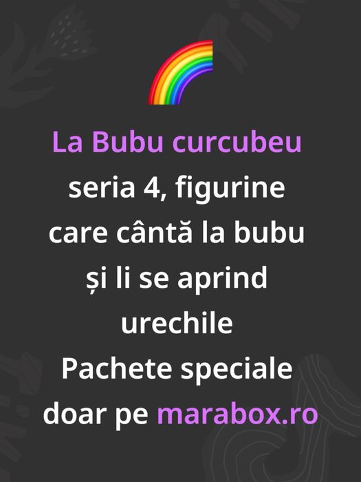 Figurina Labubu 20 cm  interactiva -Jucarie de Colectie Blind Box