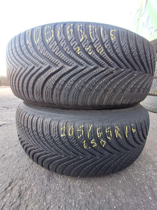 2 anvelope iarna 205/65r16 Michelin Montaj Gratuit