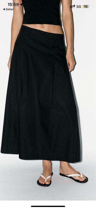 Юбка Zara миди, размер L, б/у