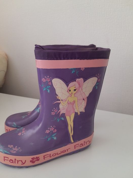 Резиновые сапожки для девочки 28 раз