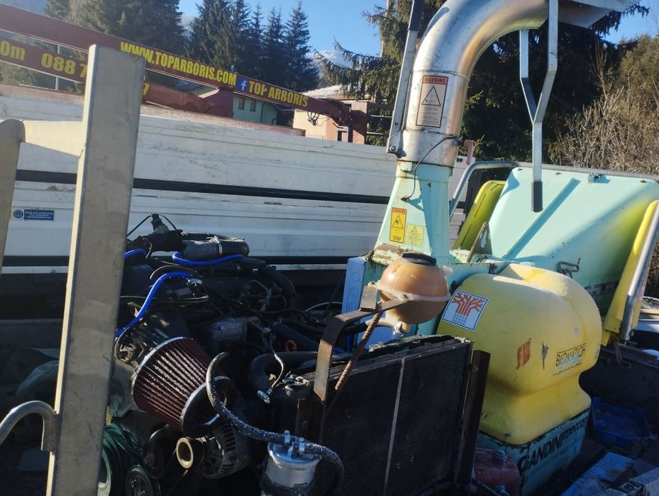 Дробилка за клони -Gandini 81 tps