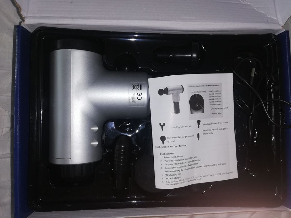 Масажор с четири приставки