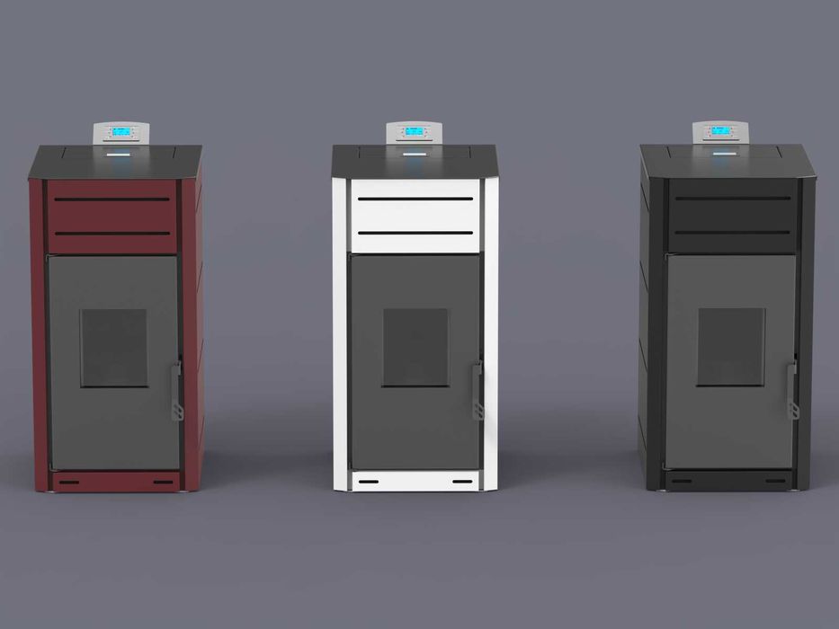 Centrala pe peleti Mareli compacta Matera 12, 18, 24kW - AUTOCURATARE