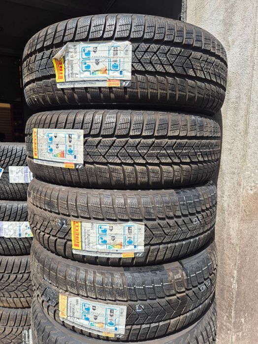 4 Anvelope de IARNA - 225/60/18 - PIRELLI Sottozero OEM BMW * - NOU - DOT 2018 !