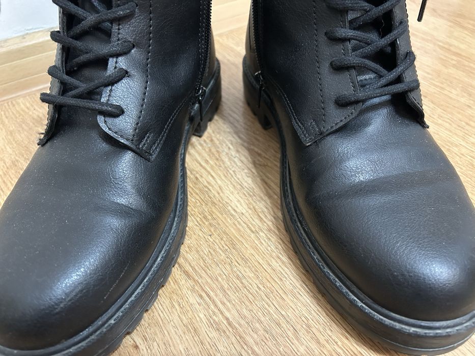 Берцы черные Waikiki | Ботинки на зиму | Зимние ботинки, теплые сапоги