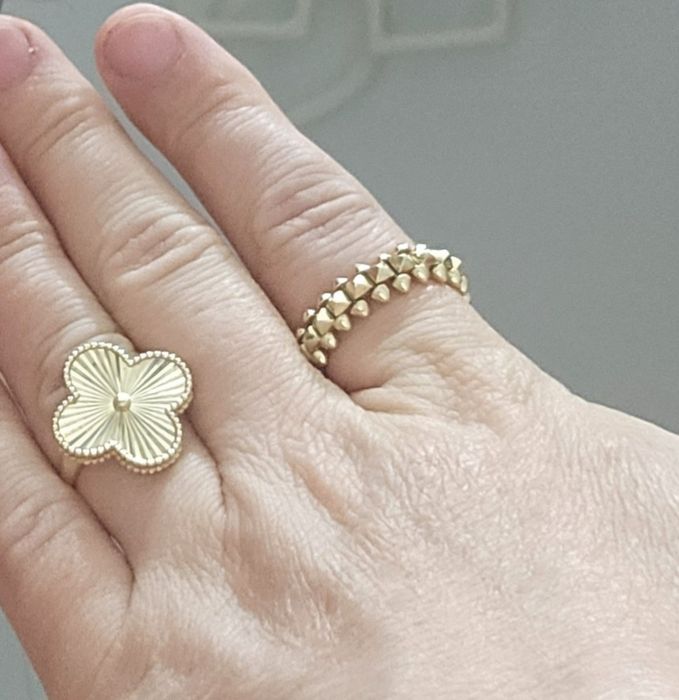 Картье клеш кольцо