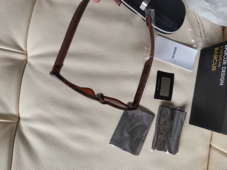 BARCUR дървени слънчеви очила унисекс