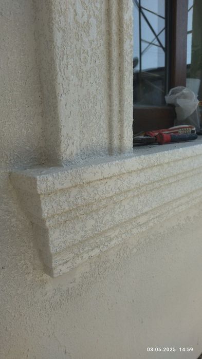 Пенопласт тяга декор травертин