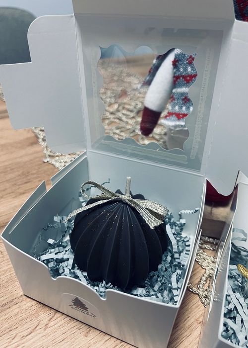 Коледни соеви ароматни свещи