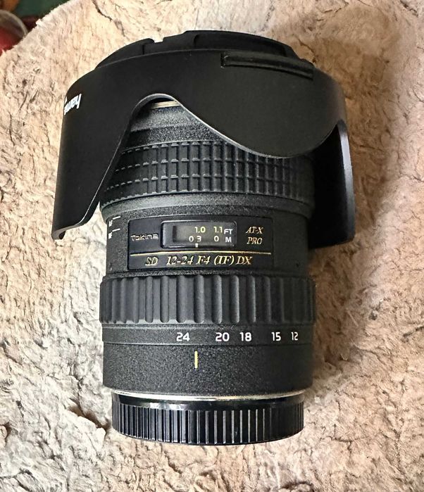 Обектив 12-24mm f/4 AF PRO DX Tokina за Canon APS-C сензор