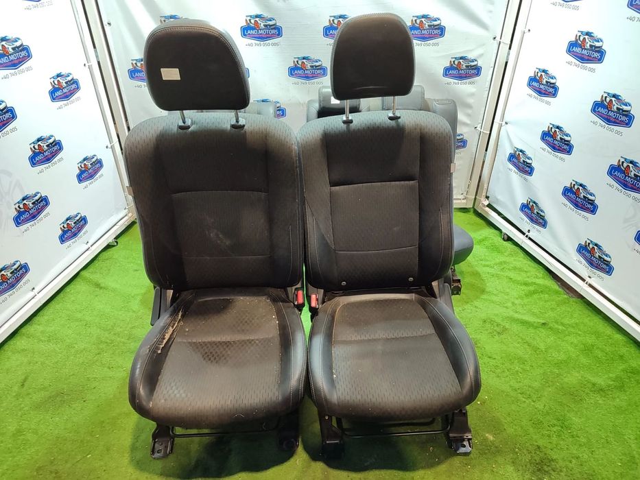 INTERIOR PIELE / SCAUNE + BANCHETE MITSUBISHI OUTLANDER PLUG-IN HYBRID 2.0 BENZINA ELECTRIC 2014 / BREAK 2012-2021 + SCAUNE CU INCALZIRE COD OEM 6911B741XA / 6901C225XA / 6901C242XA / 6911B726XA / 6902B780XA / 6902B779XA