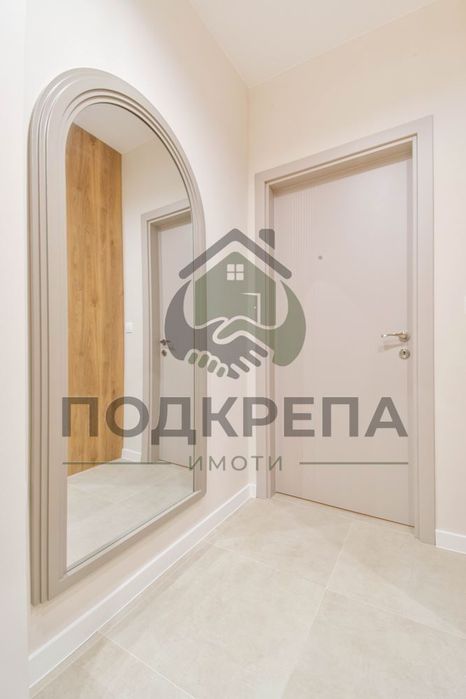 Двустаен дизайнерски апартамент с озеленен двор в комплекс Magnolia F