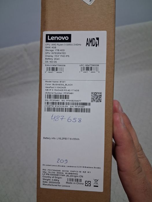 Lenovo  notebook