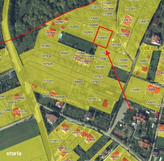 Teren de vânzare intravilan Cisnadioara - certificat urbanism