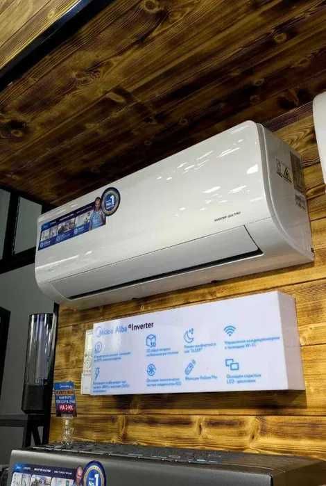 Кондиционер Midea 12 Alba Pro Invertor Wi-Fi есть доставка бесплатно