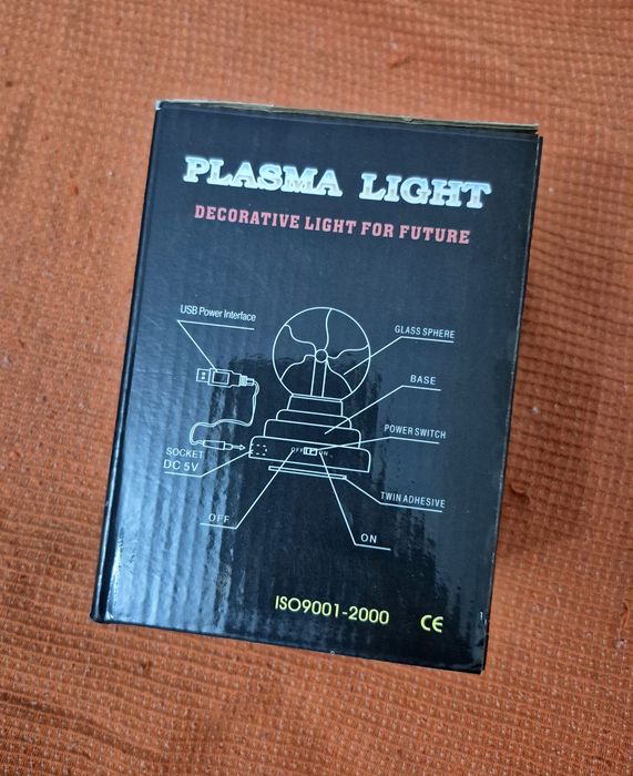 Lampă cu plasmă la usb