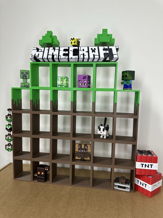 Minecraft - Поставка за фигурки Kinder Joy