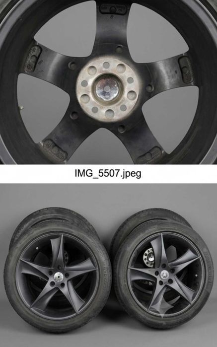 Оригинални Италиански джанти 19" Etabeta Jofiel 5x112 с летни гуми 245/45/19 за Mercedes, Audi, VW + датчици за налягане