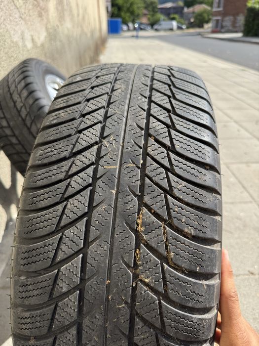 Джанти Dezent със зимни гуми 5x112-17 225/50/17 Bridgestone