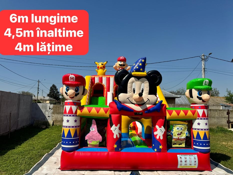 2026 tobogane gonflabile+ aparat de înghețată