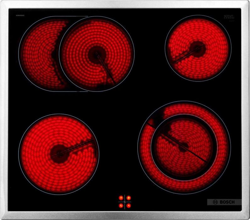 Фурна за вграждане BOSCH HEF133BS1 +стъклокерамичен плот