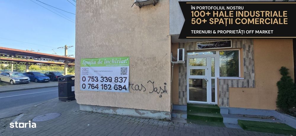 Inchiriere Spatiu Comercial | 20mp | Gara Nicolina |Disponibil imediat