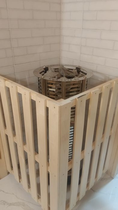 Баня с бассейном