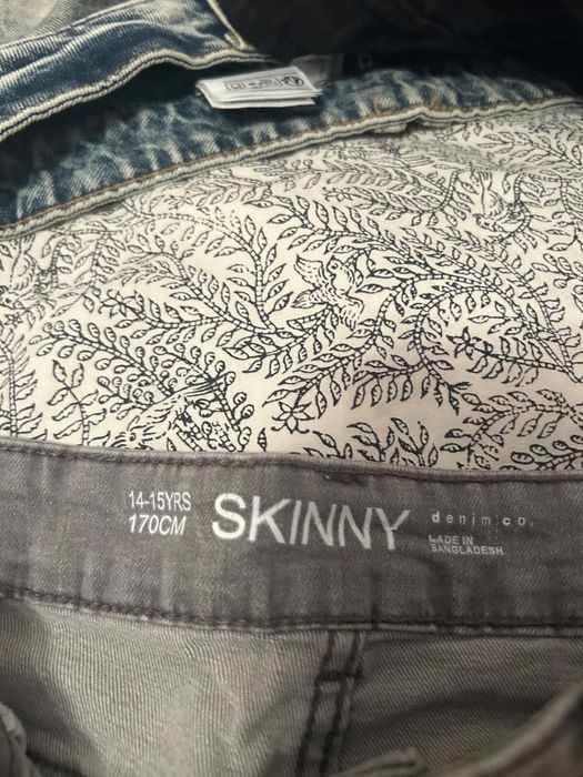 Jeans gri skinny