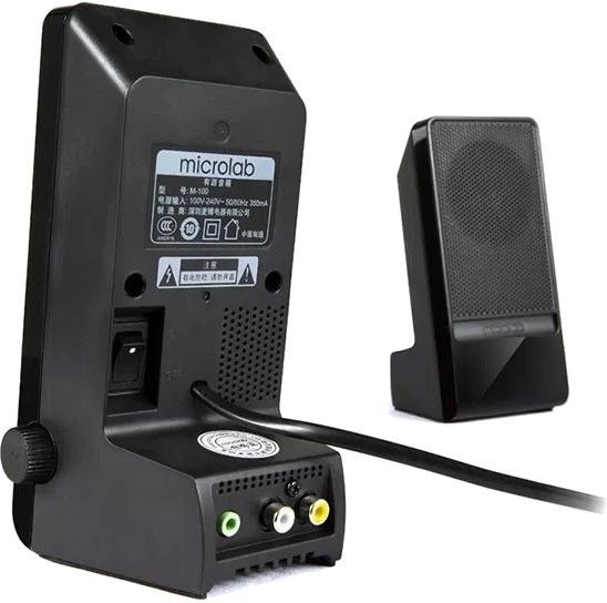 Компьютерные колонки Microlab 2.0, рабочие (без сабвуфера )