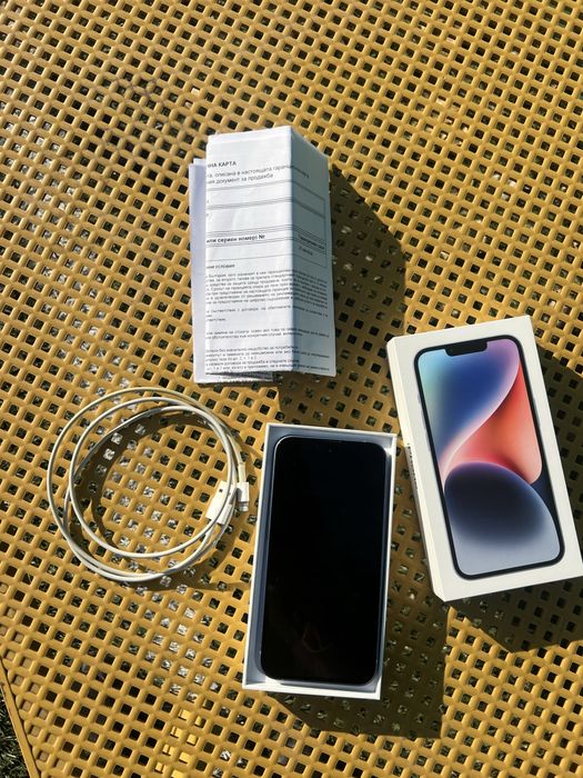 Iphone 14 128gb yettel гаранция
