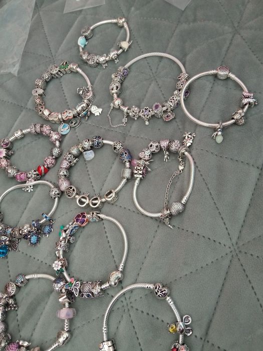 Brățară Pandora,argint 925 mărimi 21,20,19,18,17 cm
