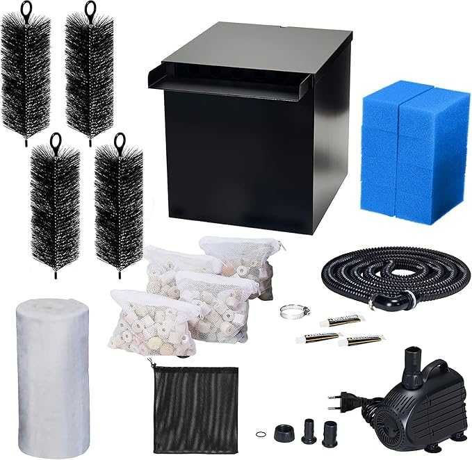 Cascadă Biling pentru iaz cu filtru pentru iaz,  4500 L/H