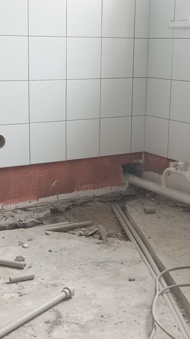 Демонтаж квартир, наливные полы.