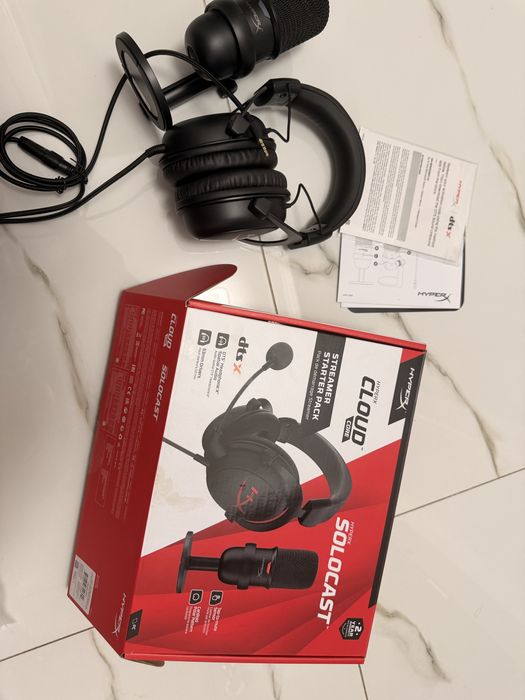 HyperX cloud core streaker starter pack