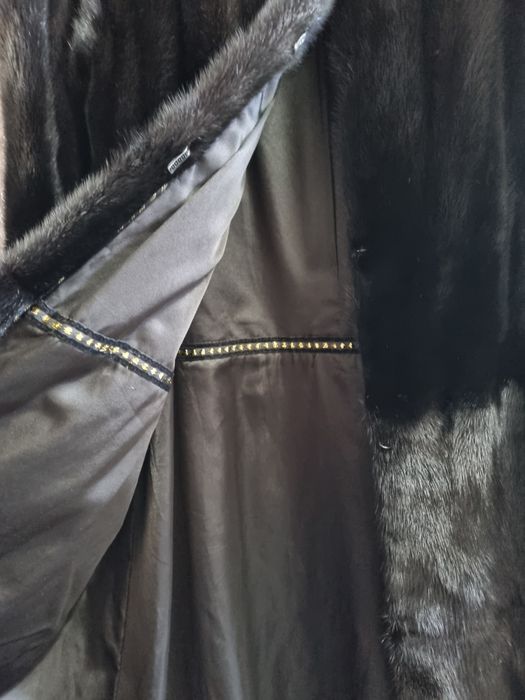 Норковая шуба в хорошем состоянии