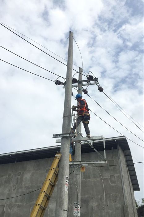 столба трансформатор монтаж ишлари