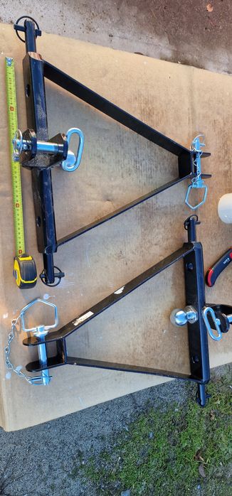 Bara remorca remorcare tractor iseki kubota yanmar Mitsubishi hinomoto