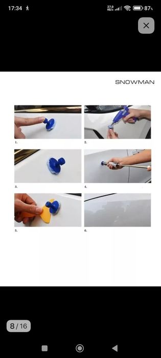 Набор для выправления Вмятин.