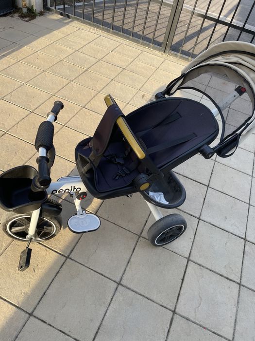 Tricicleta 3 in 1 cu pozitie de somn