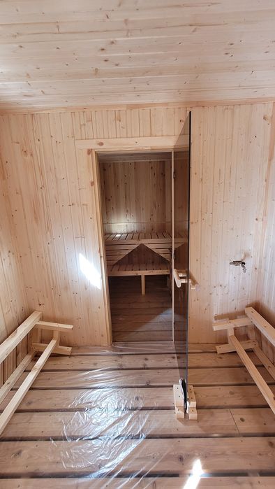 Баня на три отделения, баня на участок полностью готова к использовани