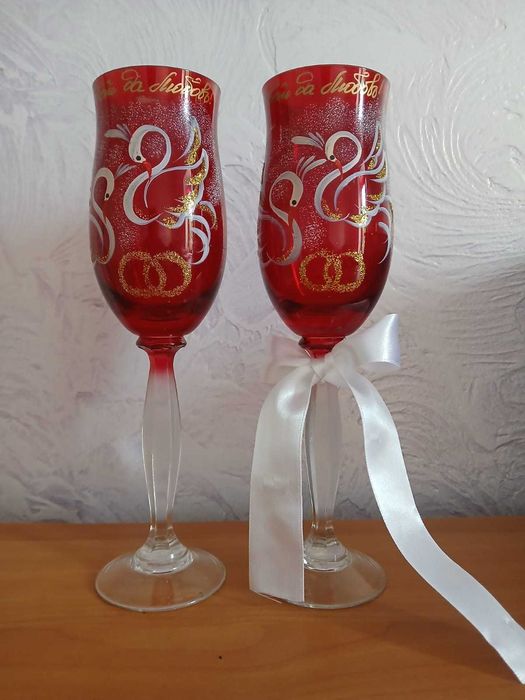 Свадебные бокалы