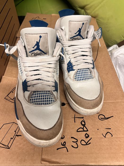 Vand Nike Air Jordan 4 Military Blue