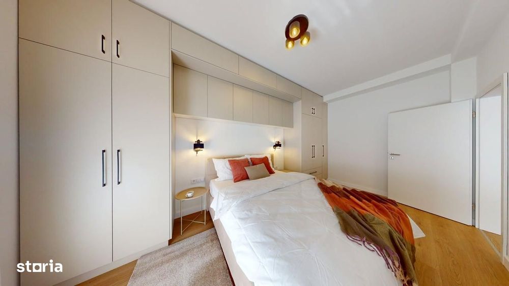Apartament 2 camere – 52 mp utili + terasă 10 mp – mobilat modern