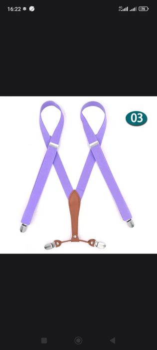 Подтяжки женские, девичьи 4 шт- застежек