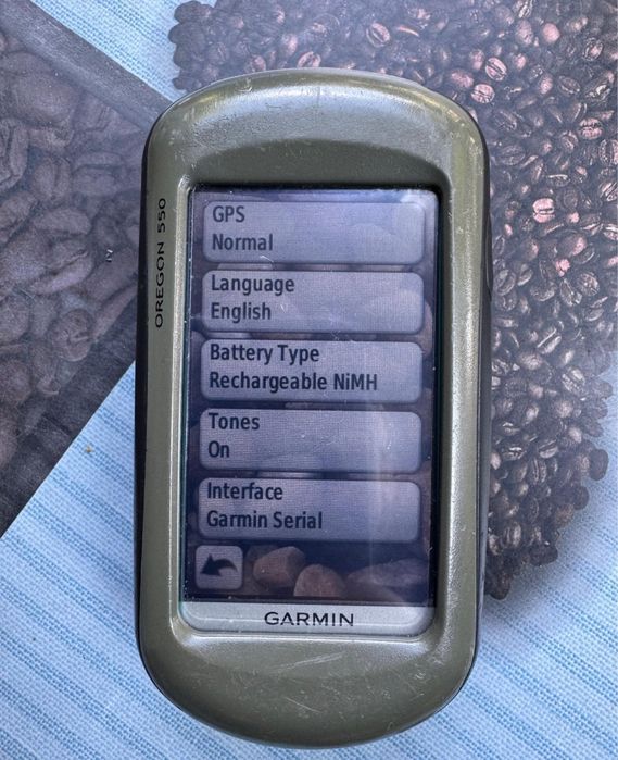Gps Garmin Oregon 550 Handheld Hiking