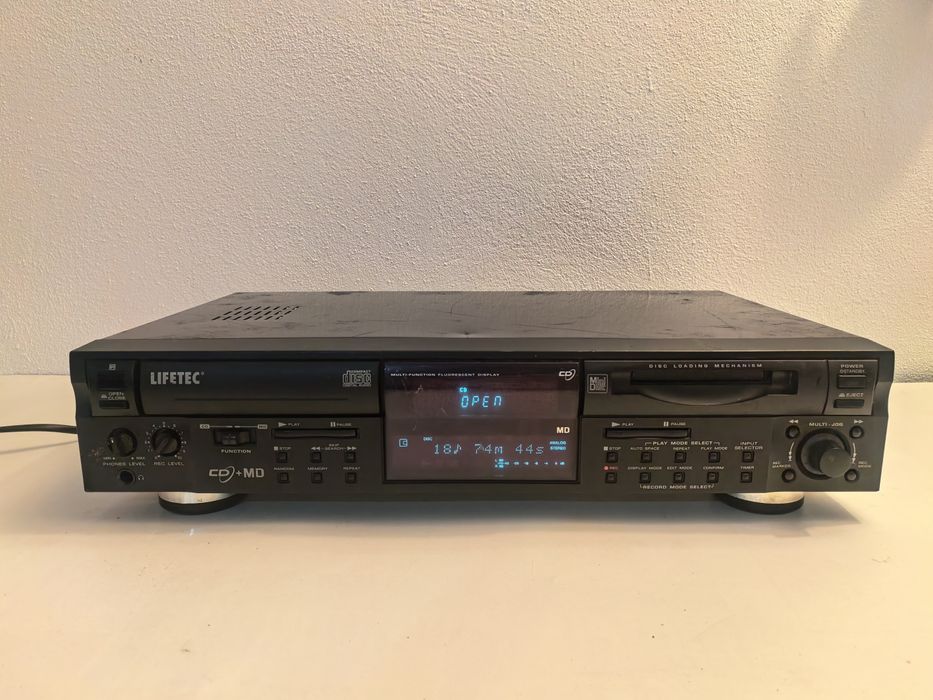 Minidisc CD player Lifetec LT 8964 cu defect