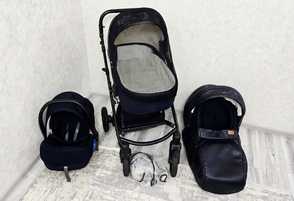 Продам коляску Anex Cross 3в1 Польша, Варшава б/у