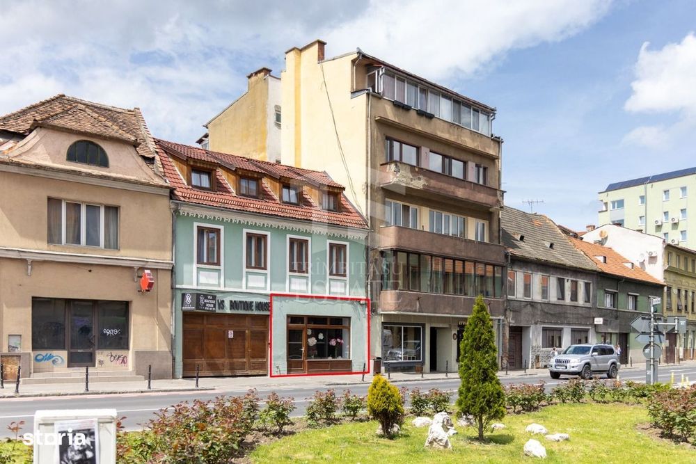 Spațiu comercial stradal de închiriat - Central - Iuliu Maniu - 72mp