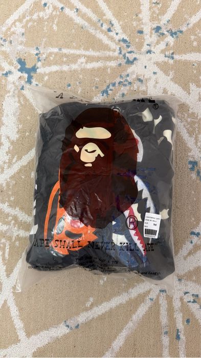Продам zip hoodie bape tiger-luminous