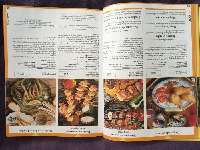 3 кулинарни книги на френски език